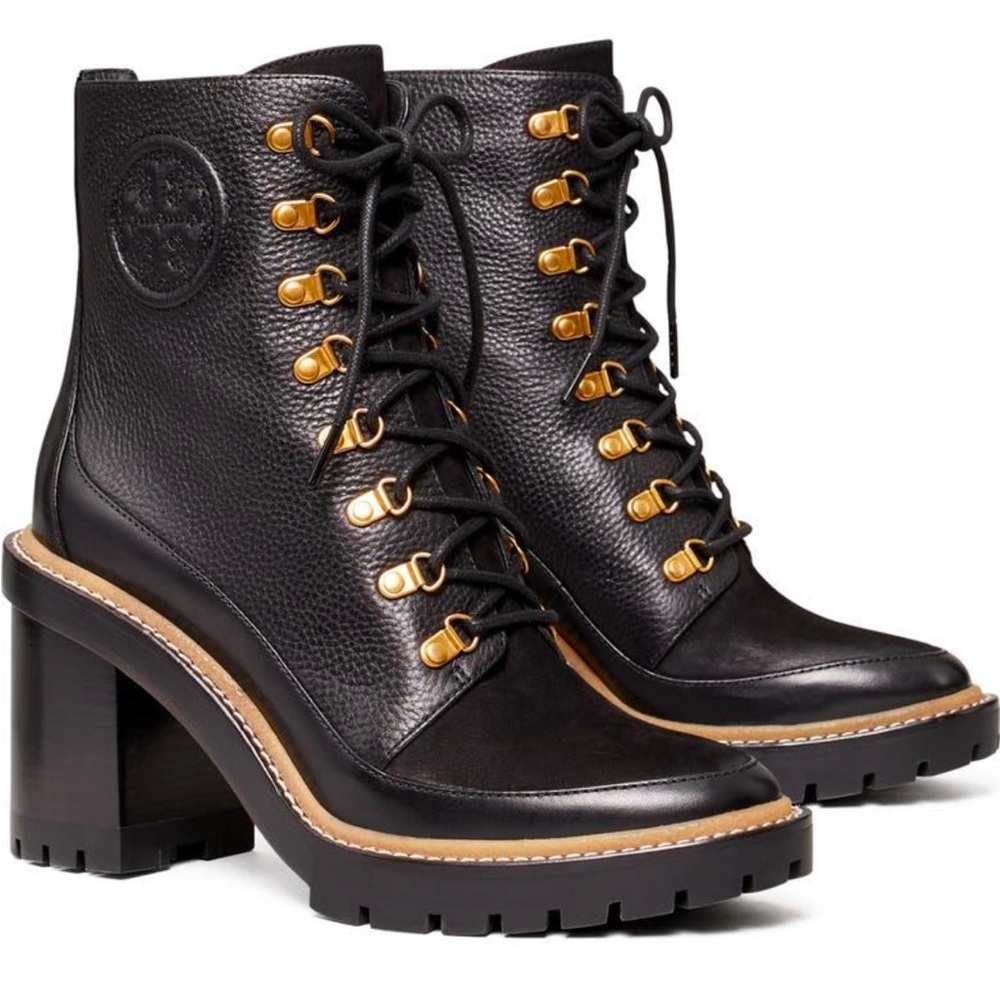 Tory Burch Lug Boot (gently worn only twice!)
